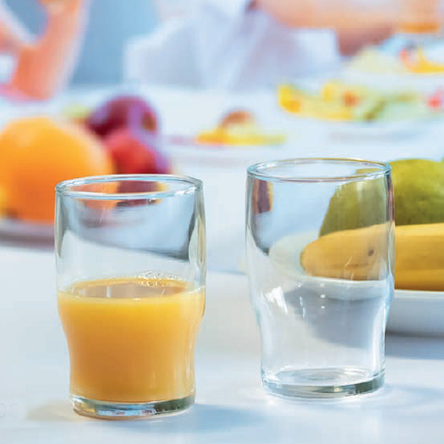 Campus Wasser Saft 29cl, stapelbar, inkl. Farbdruck